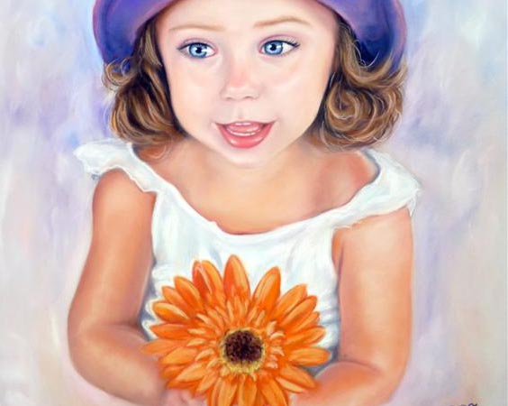Beautiful Portraits in Pastel